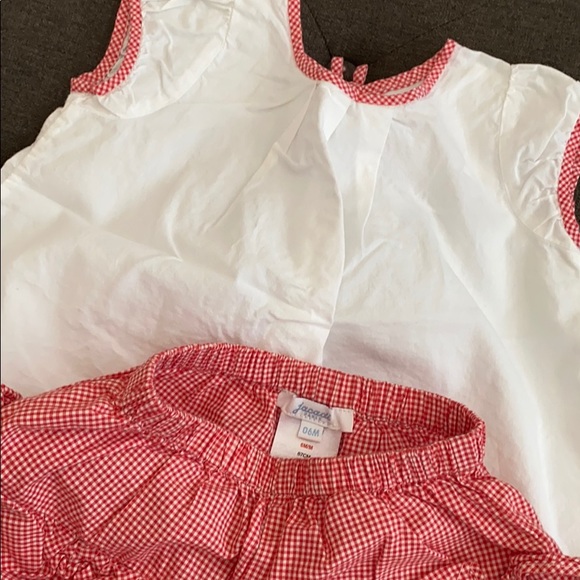 JACADI BABY OUTFIT BLOUSE AND SHORTS - Picture 7 of 8